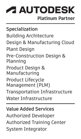 Autodesk Platinum Partner