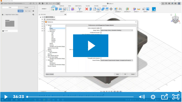 The Autodesk Fusion 360 Interface-featured